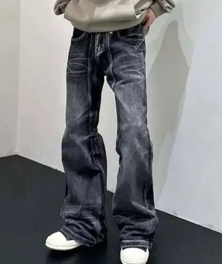 Japanese Brand Y2K Style Denim Pant Size US 32 / EU 48 - 1 Thumbnail