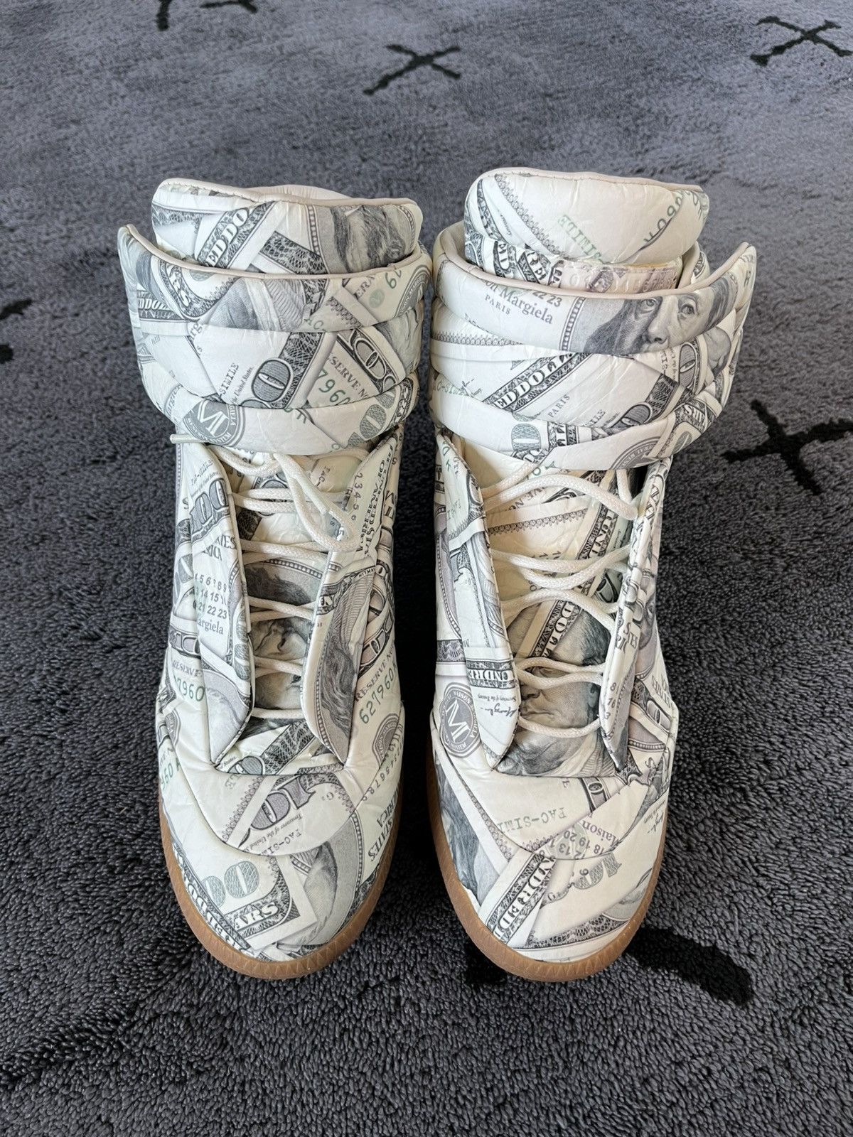 Maison Margiela Maison Margiela Money Print Future Sneakers Size US 10 / EU 43 - 4 Thumbnail