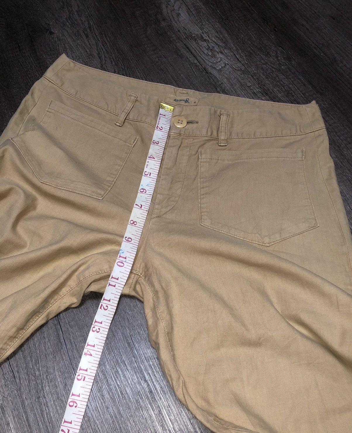 45rpm × Japanese Brand × Kapital Vintage 45rpm Khakis Bush Pants Design Unisex Size US 32 / EU 48 - 3 Thumbnail