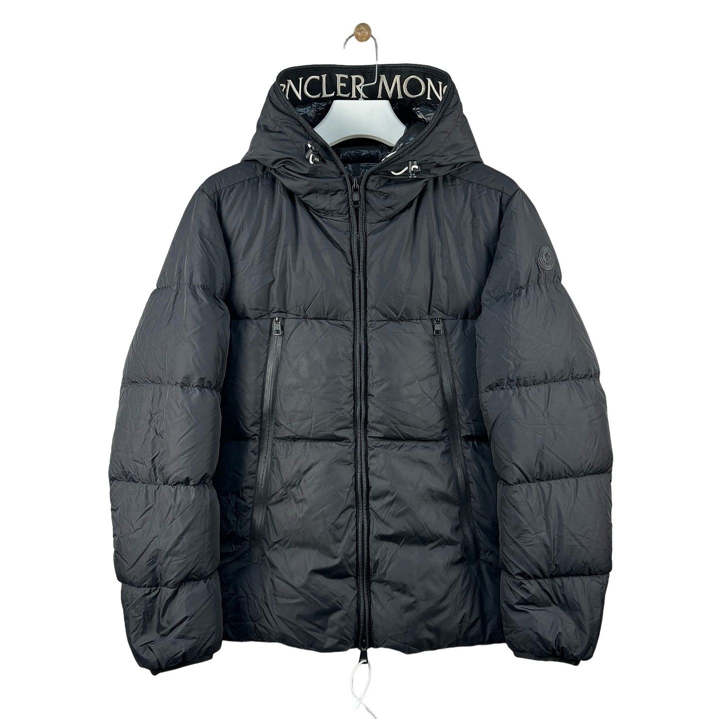 Moncler MONCLER REVERSIBLE PRINT HORDELYME GIUBBOTTO - SIZE 4 