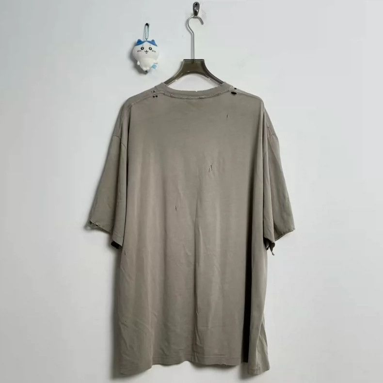 Balenciaga Balenciaga Mosaic destruction letter logo short sleeve Size US XXL / EU 58 / 5 - 3 Thumbnail