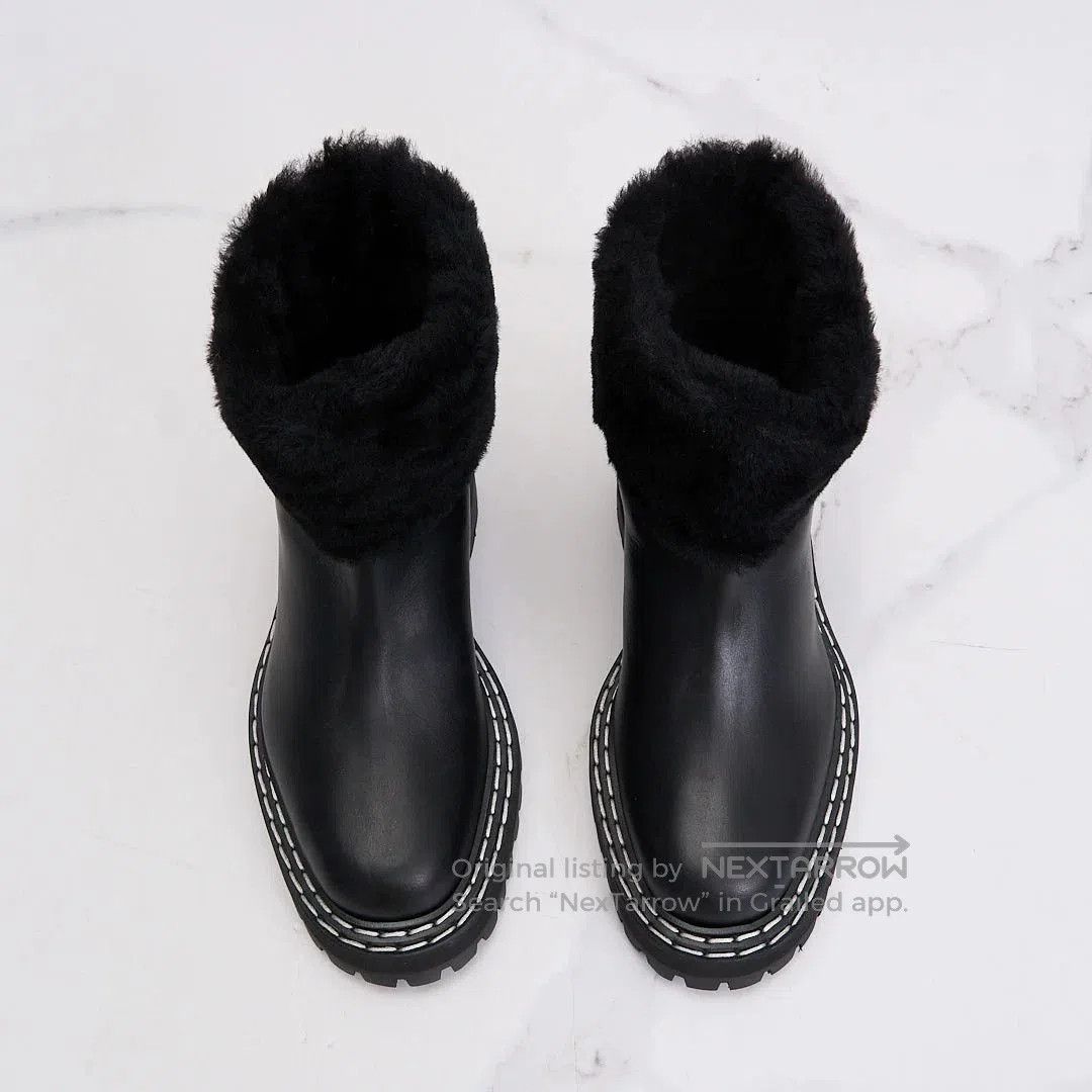 Proenza Schouler Proenza Schouler Women's Fur Ankle Boots. Size US 6 / IT 36 - 3 Thumbnail