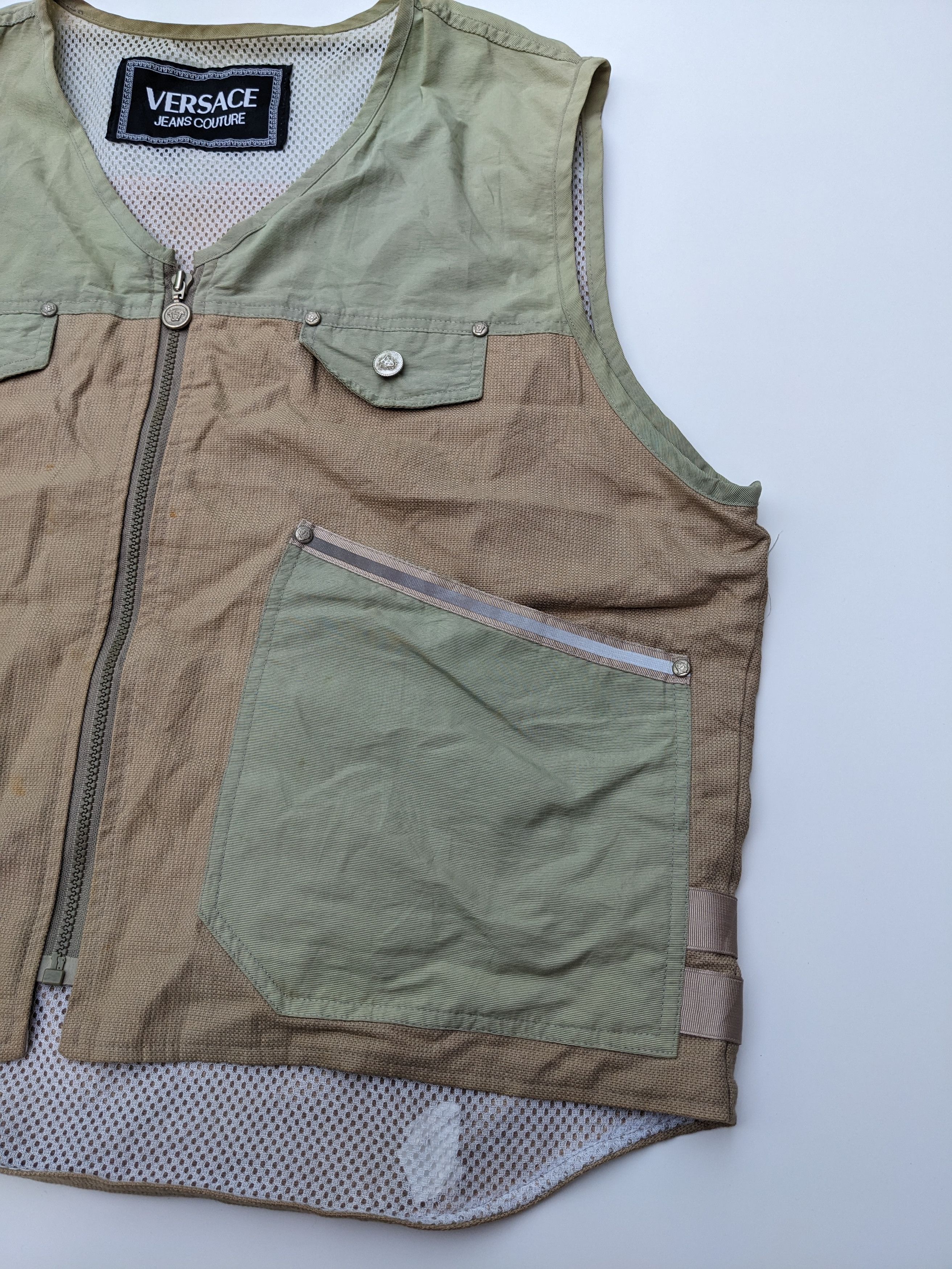 Versace Jeans Couture Vintage Versace tactical vest Size US M / EU 48-50 / 2 - 3 Thumbnail