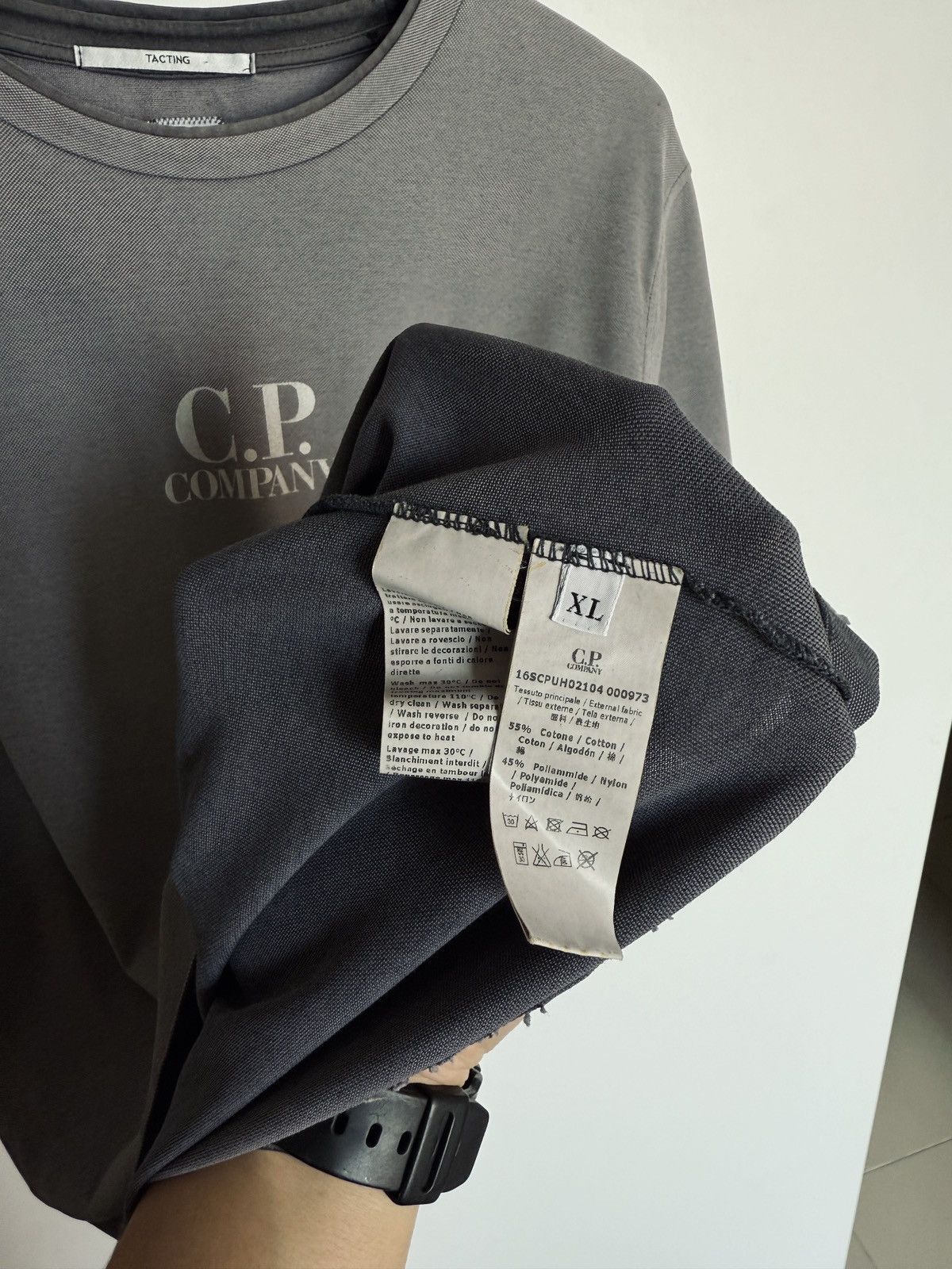 C.P. Company Vintage CP Company tshirt Size US XL / EU 56 / 4 - 6 Thumbnail