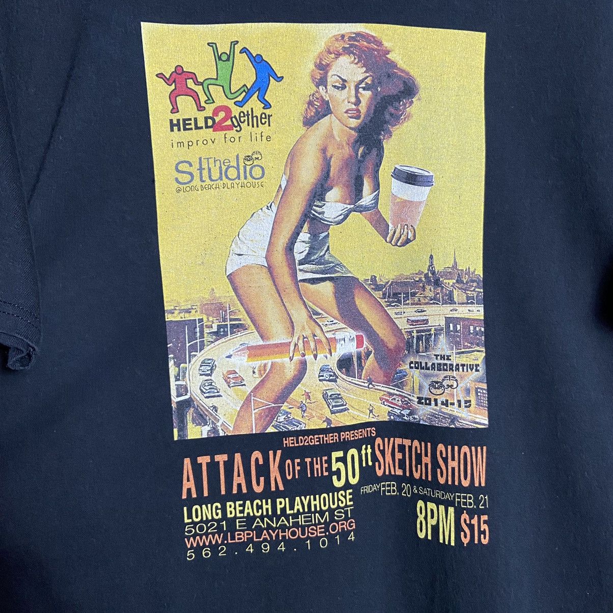 Vintage Vintage Attack Of The 50 Foot Woman DeviantArt T-Shirt Size US M / EU 48-50 / 2 - 2 Thumbnail