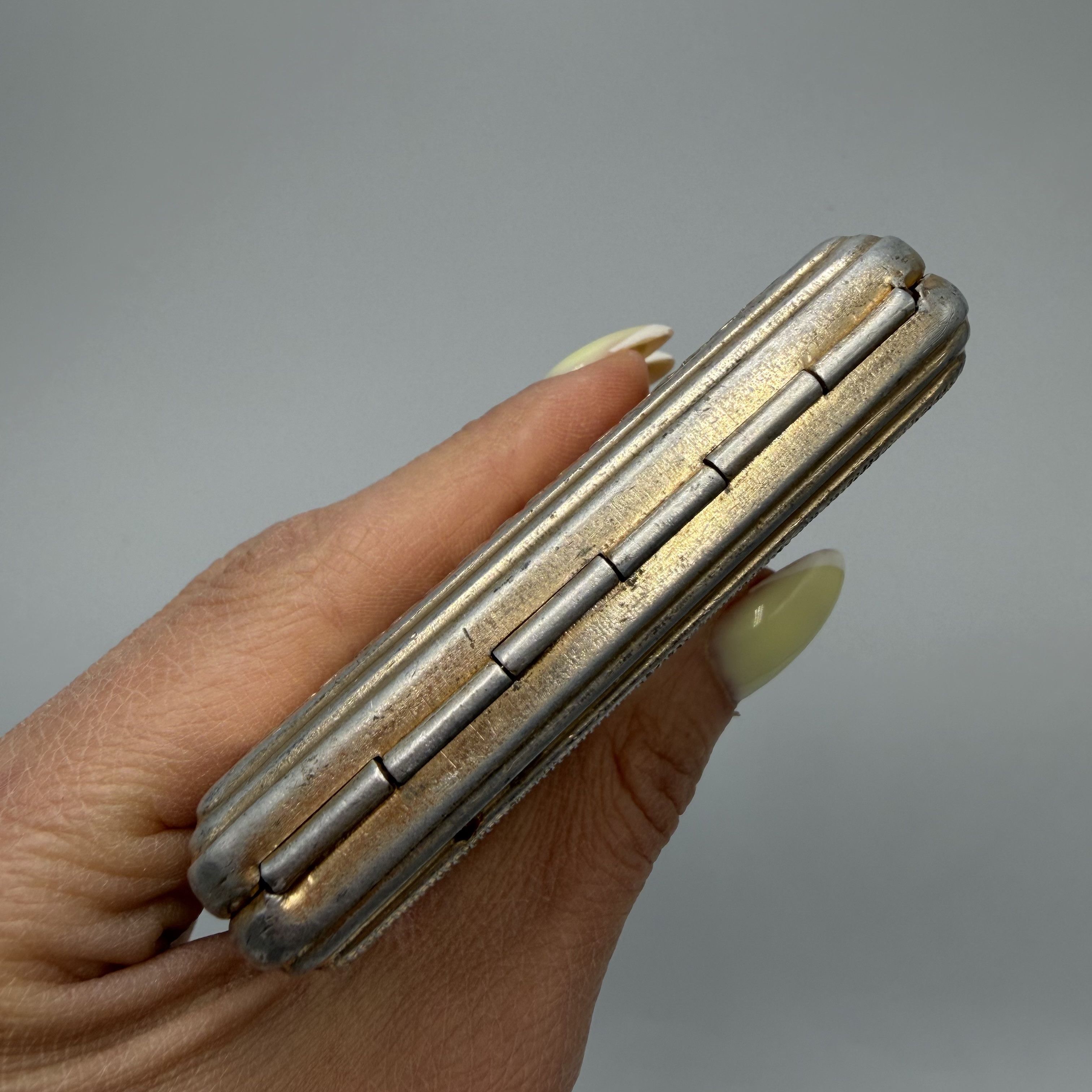 Vintage Vintage Soviet Aluminum Souvenir Case 1958 Engraved Gift Size ONE SIZE - 11 Thumbnail