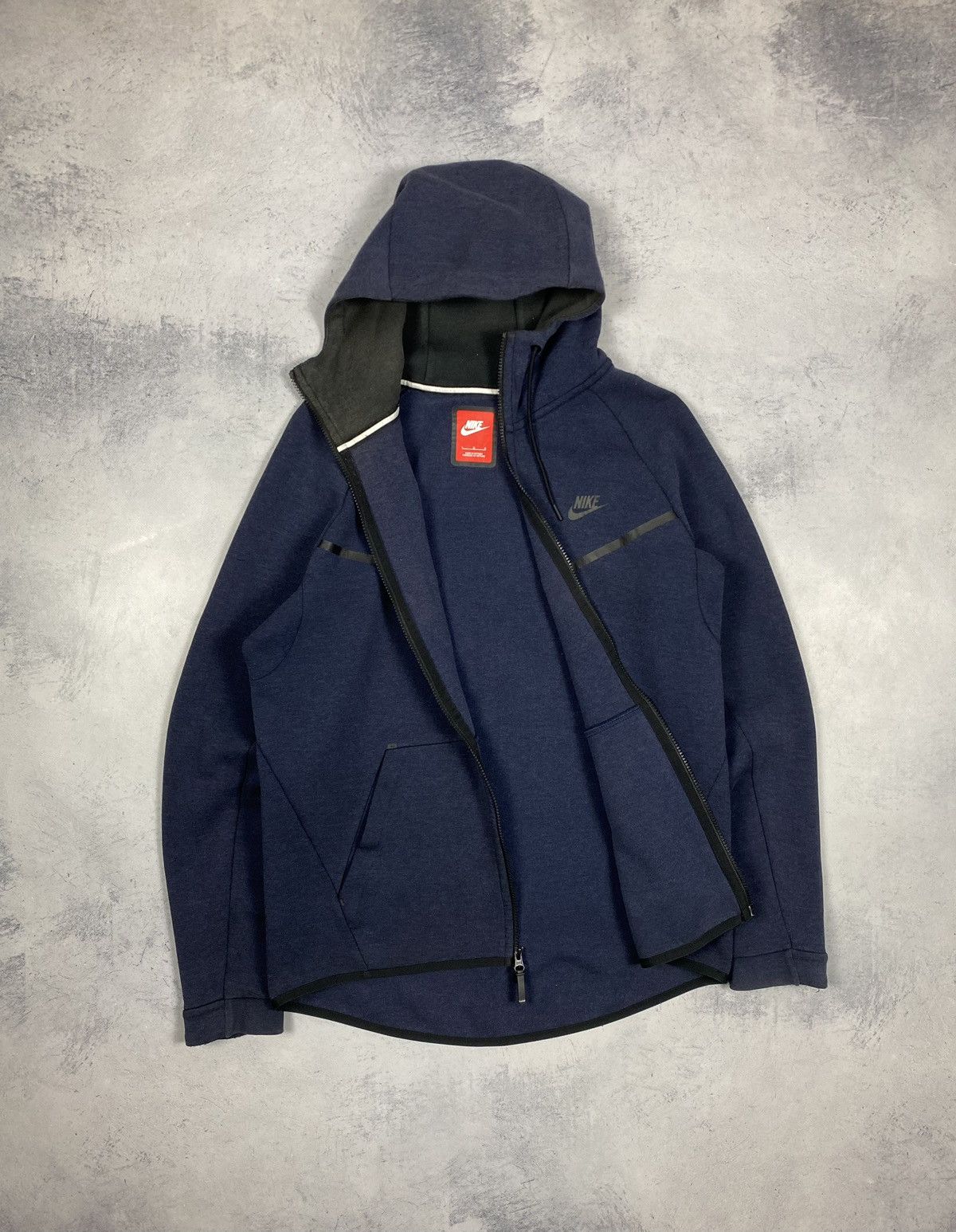 Nike Nike Tech Fleece Hoodie Mens Large Full Zip Jacket Athletic Size US L / EU 52-54 / 3 - 2 Thumbnail