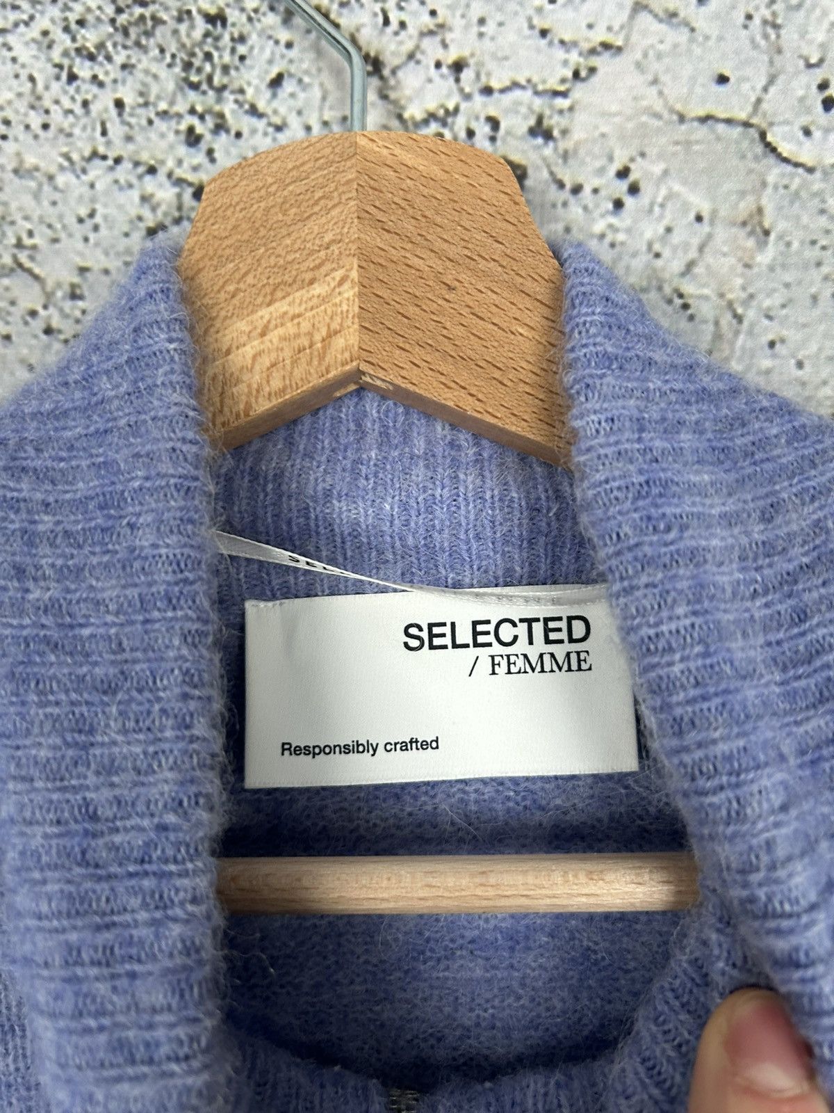 Selected Homme Selected Femme Mohair Wool Sweater Streetwear Vintage Size US XS / EU 42 / 0 - 4 Thumbnail