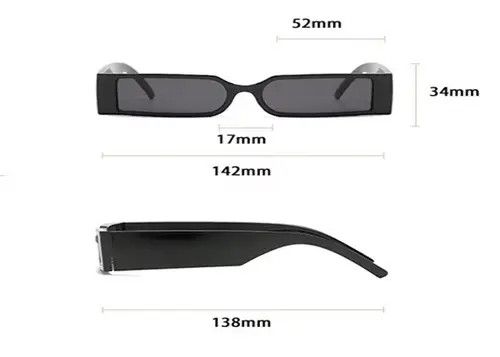 Designer × Electric Visual Retro square sunglasses Size ONE SIZE - 3 Thumbnail