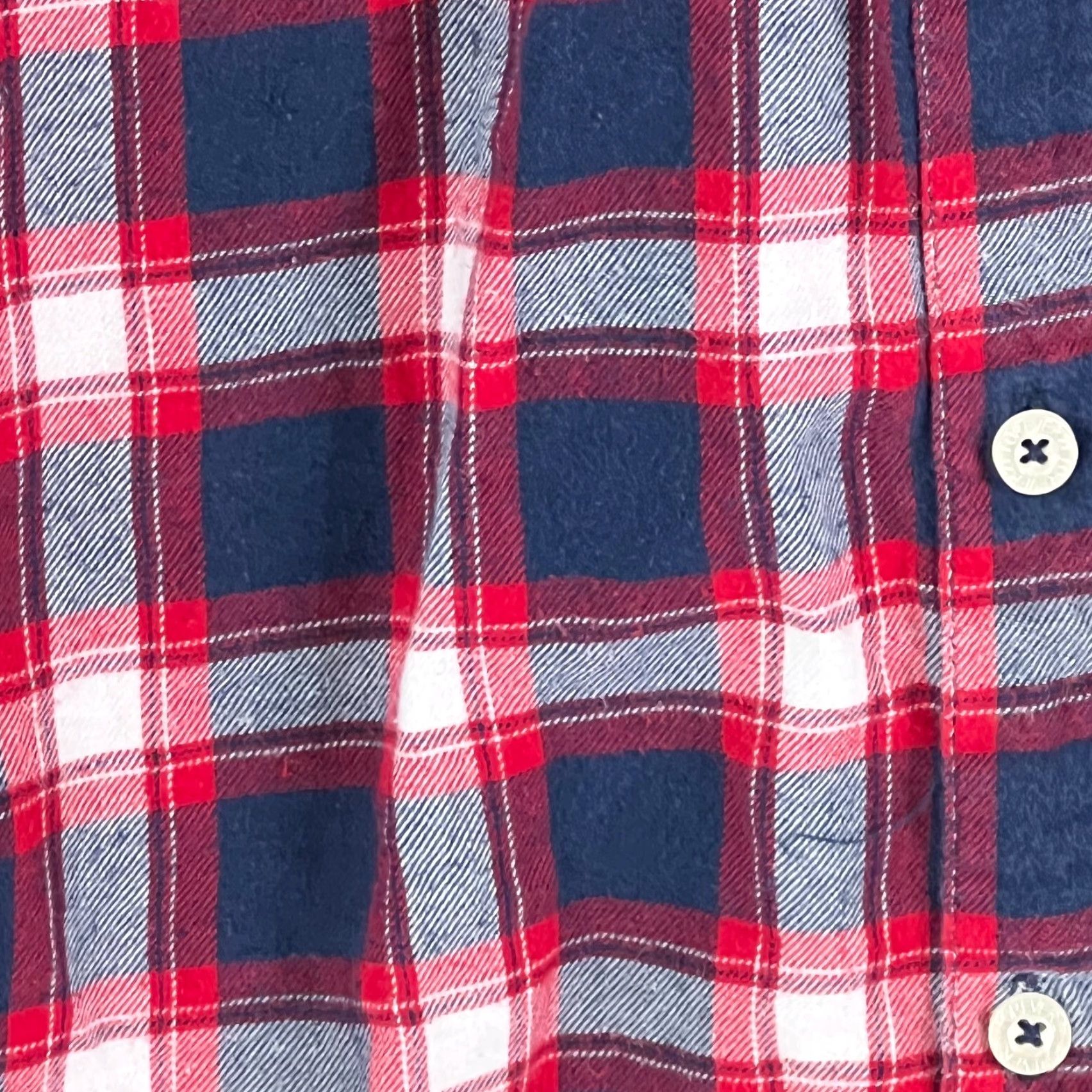 Forever 21 Forever 21 Button-Up Shirt Womens Plaid Flannel Multicolor Long Sleeve Size L Size L / US 10 / IT 46 - 5 Thumbnail
