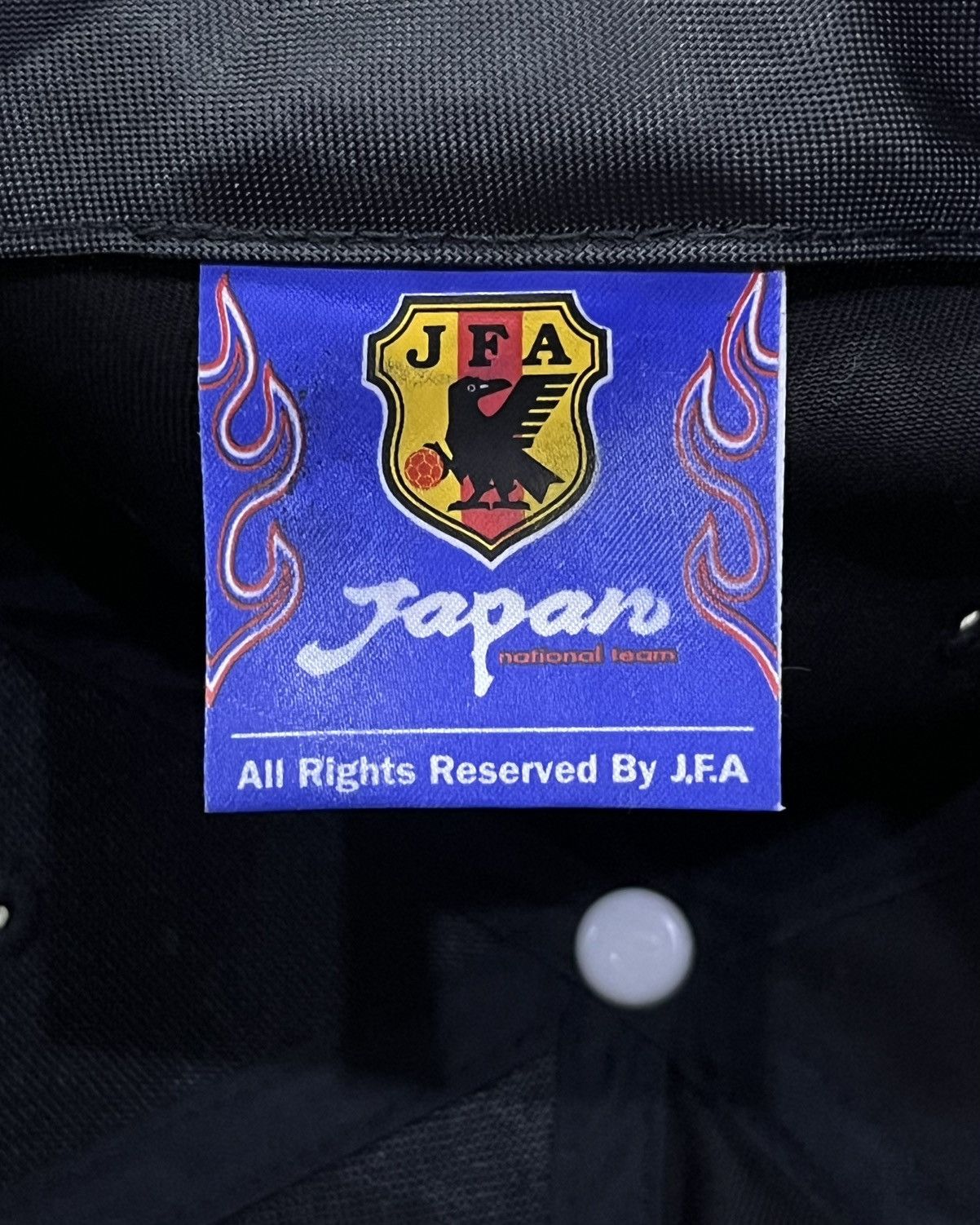 Sony Vintage 1996 JFA Japan National Team Sony Flame Snapback Hat Size ONE SIZE - 11 Thumbnail