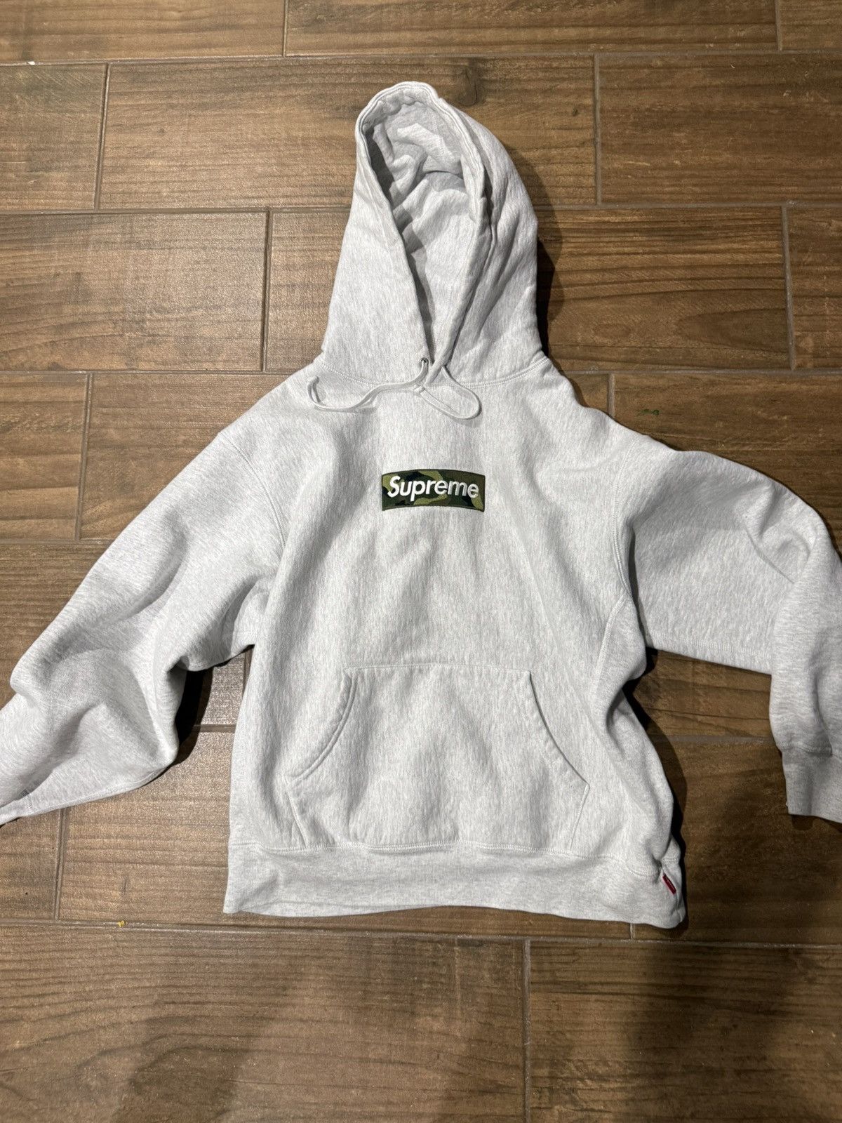 Supreme Supreme Box Logo Grey Camo Bogo Size US S / EU 44-46 / 1 - 1 Thumbnail