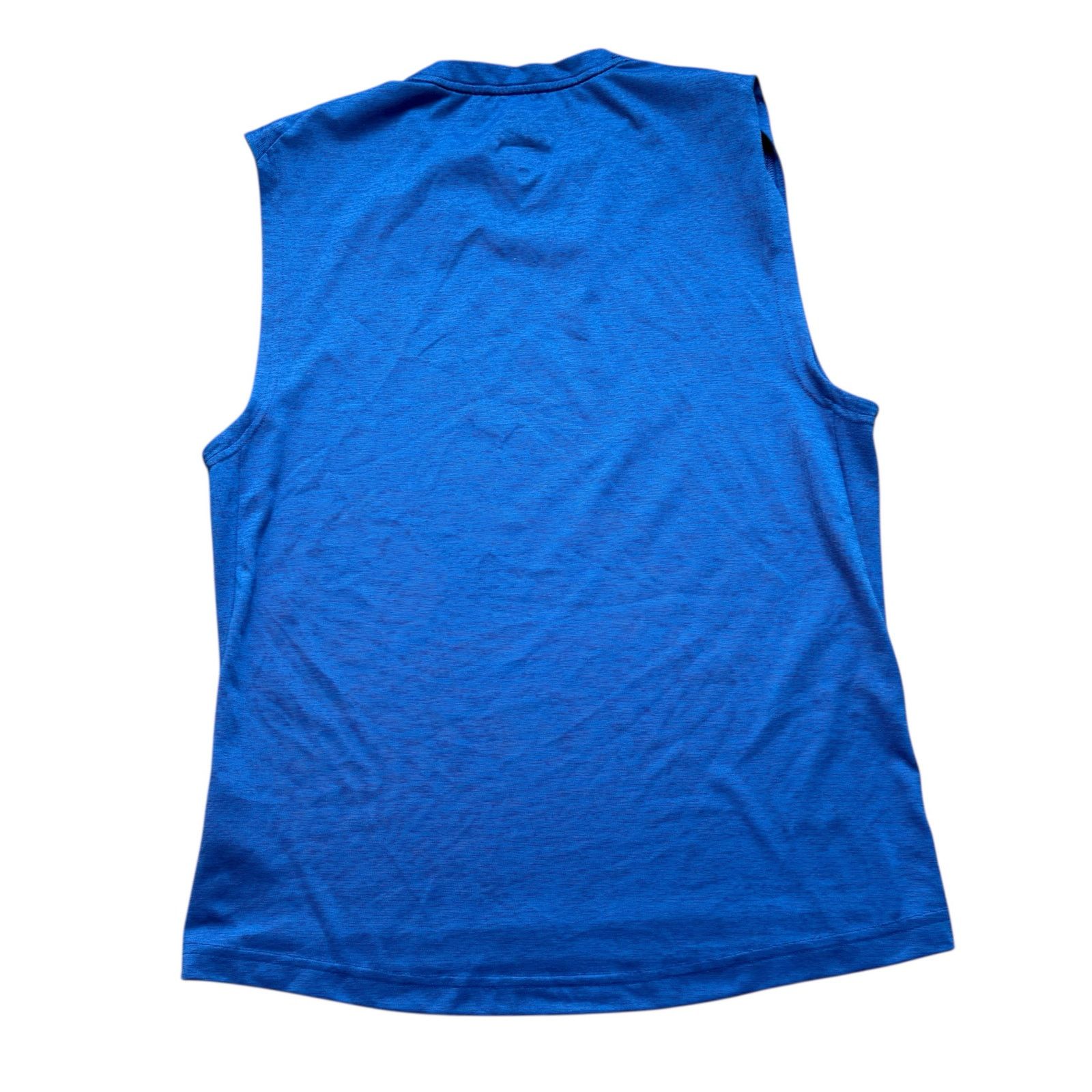 Nike M Nike Dri Fit Royal Blue & Black Muscle Tank Top Shirt Size US M / EU 48-50 / 2 - 4 Thumbnail