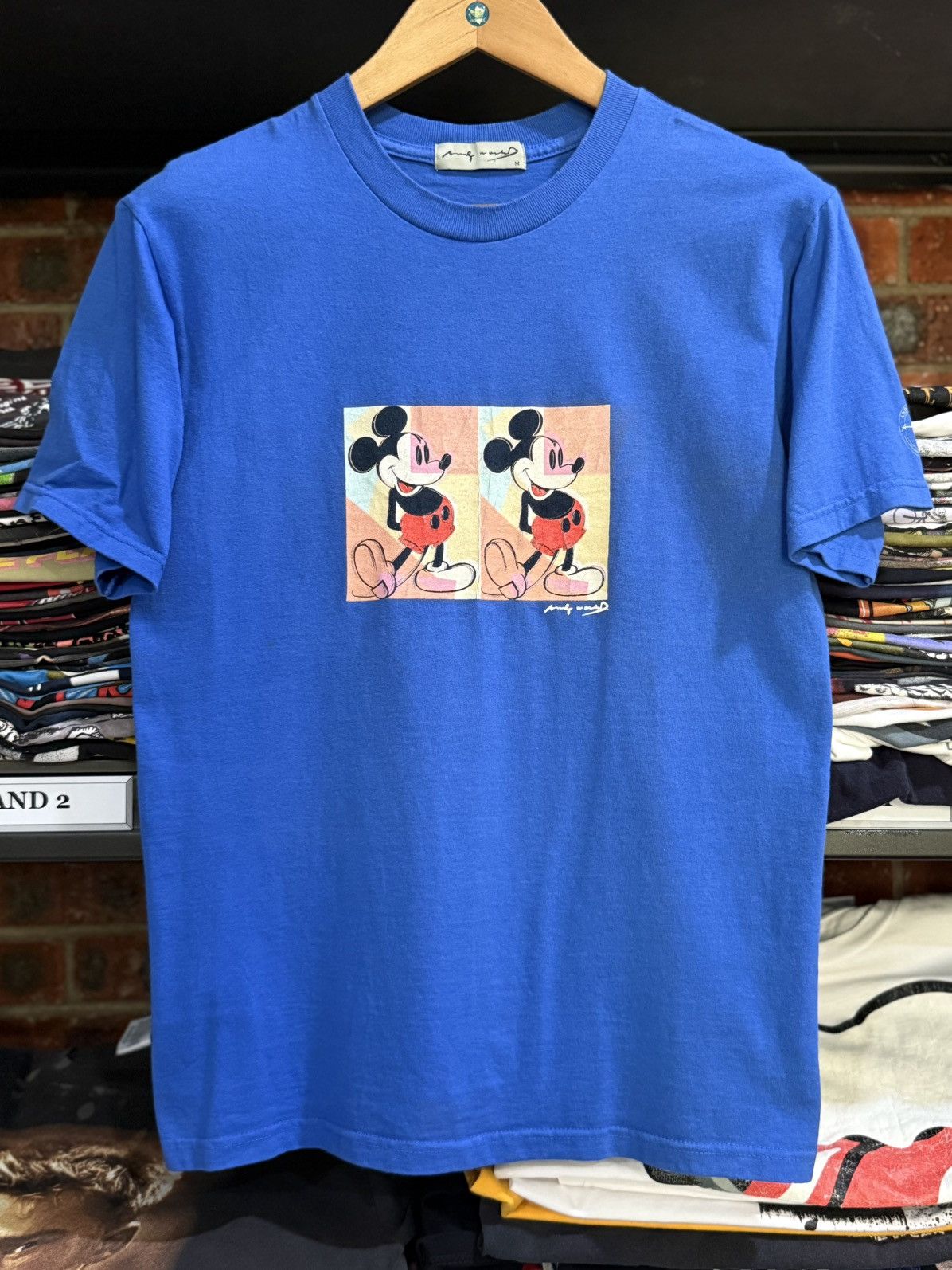 Andy Warhol Vintage Andy Warhol X mickey Mouse Pop Art Tee Size US M / EU 48-50 / 2 - 1 Thumbnail