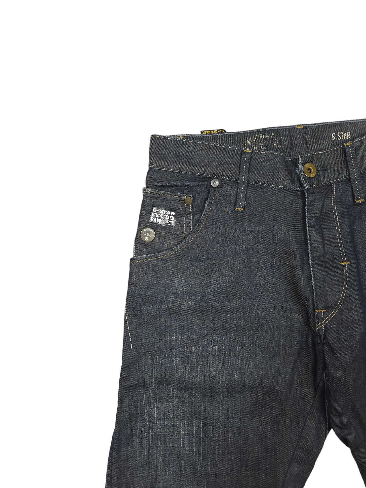 G-Star 💎 29/32 G-star Raw "Arc Loose Tapered" Y2K Gray Jeans Size US 29 - 3 Thumbnail