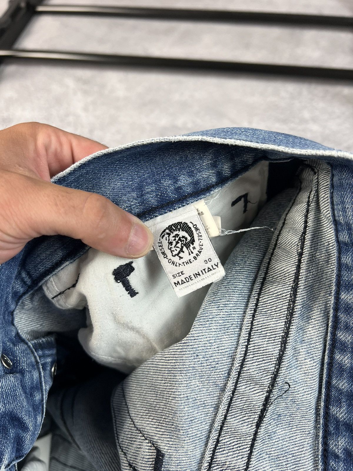 Designer × Diesel × Vintage Vintage Diesel denim jeans Size US 30 / EU 46 - 8 Thumbnail