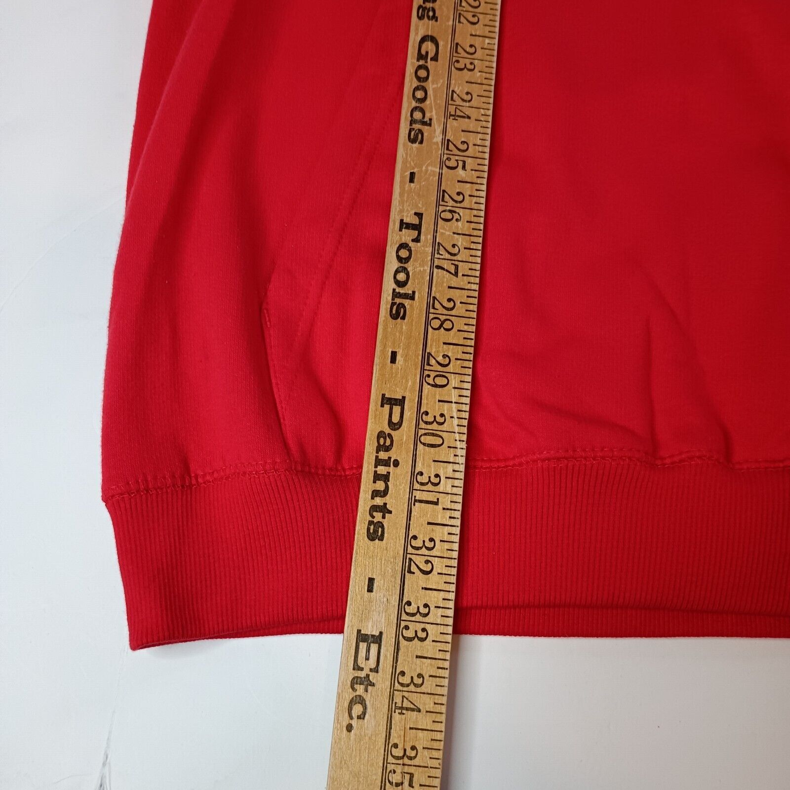 Champion Champion Hoodie Men XLT Red Kangaroo Pocket Hoodie Spell Out Size US XL / EU 56 / 4 - 7 Thumbnail