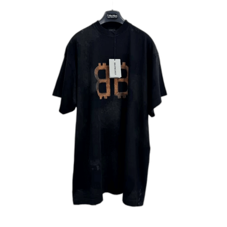 Balenciaga Balenciaga balenciaga bitcoin graphic short sleeve shirt - Size US S / EU 44-46 / 1 - 1 Thumbnail