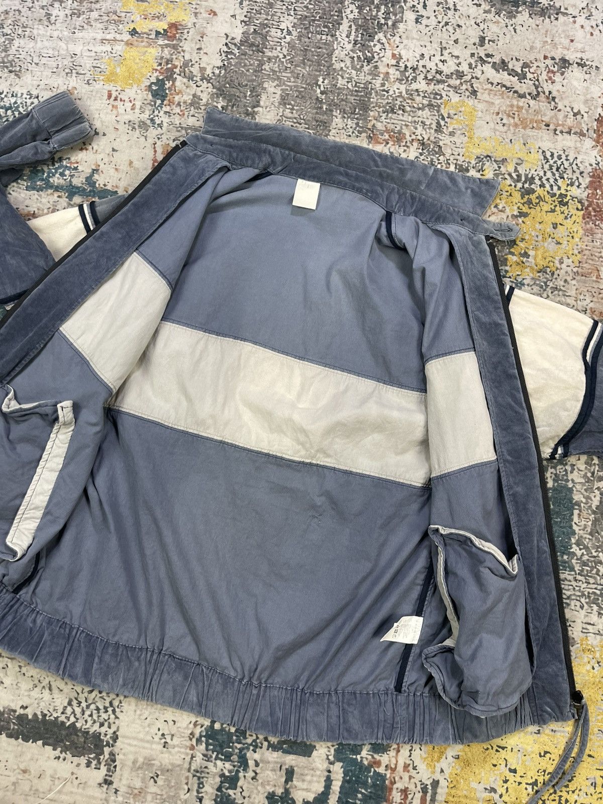 N.Hollywood Corduroy Swing Top Striped Jacket