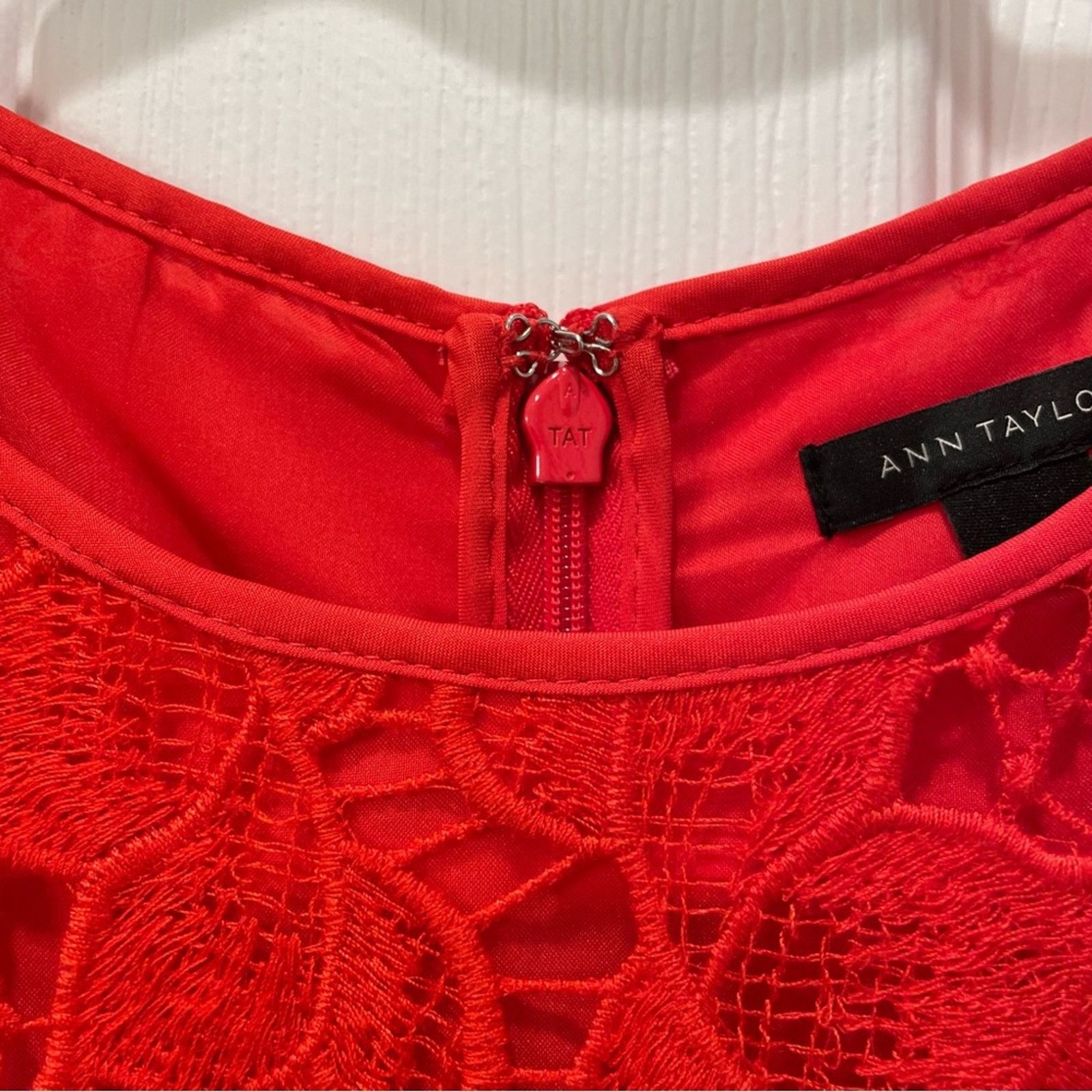 Ann Taylor Lace Dress 0