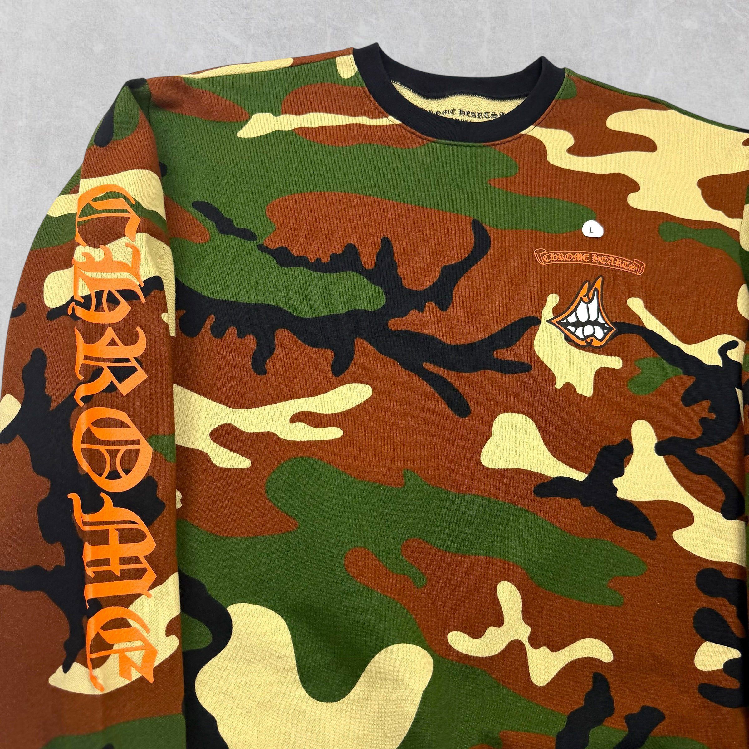 Chrome Hearts Chrome Hearts Matty Boy Caution Crewneck L Size US L / EU 52-54 / 3 - 5 Thumbnail