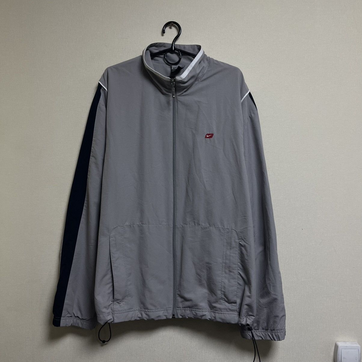 Nike Vintage Nike Track Jacket 00s Swoosh Y2K Striped Size US XL / EU 56 / 4 - 1 Thumbnail
