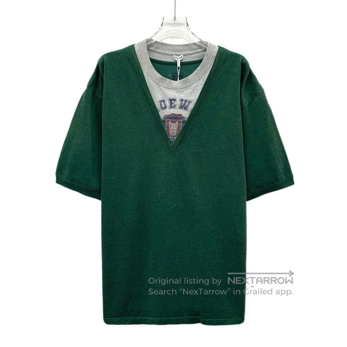 Loewe Green Short Sleeve V. Size US L / EU 52-54 / 3 - 1 Thumbnail