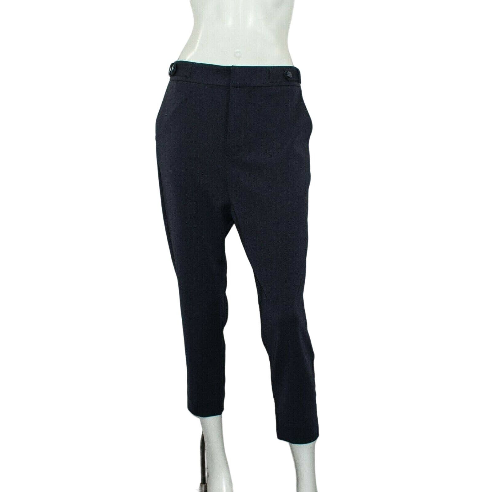 Equipment EQUIPMENT Femme Charlyne Trouser Pants Eclipse Navy Size 25" / US 0 / IT 36 - 1 Thumbnail