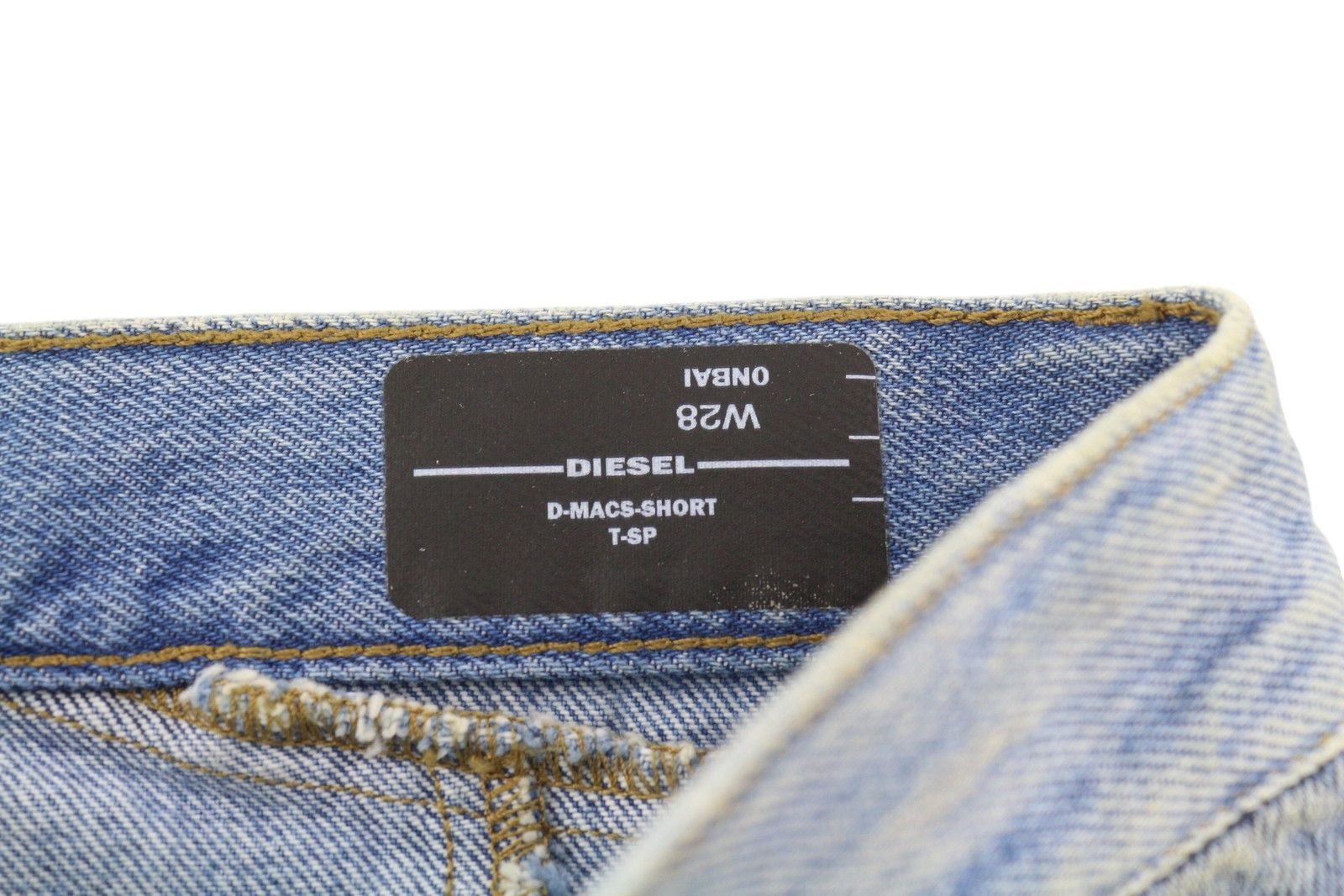 Diesel D-Macs-Short T-SP 0NBAI Men Shorts W28 Denim 41343 Size US 28 / EU 44 - 5 Thumbnail