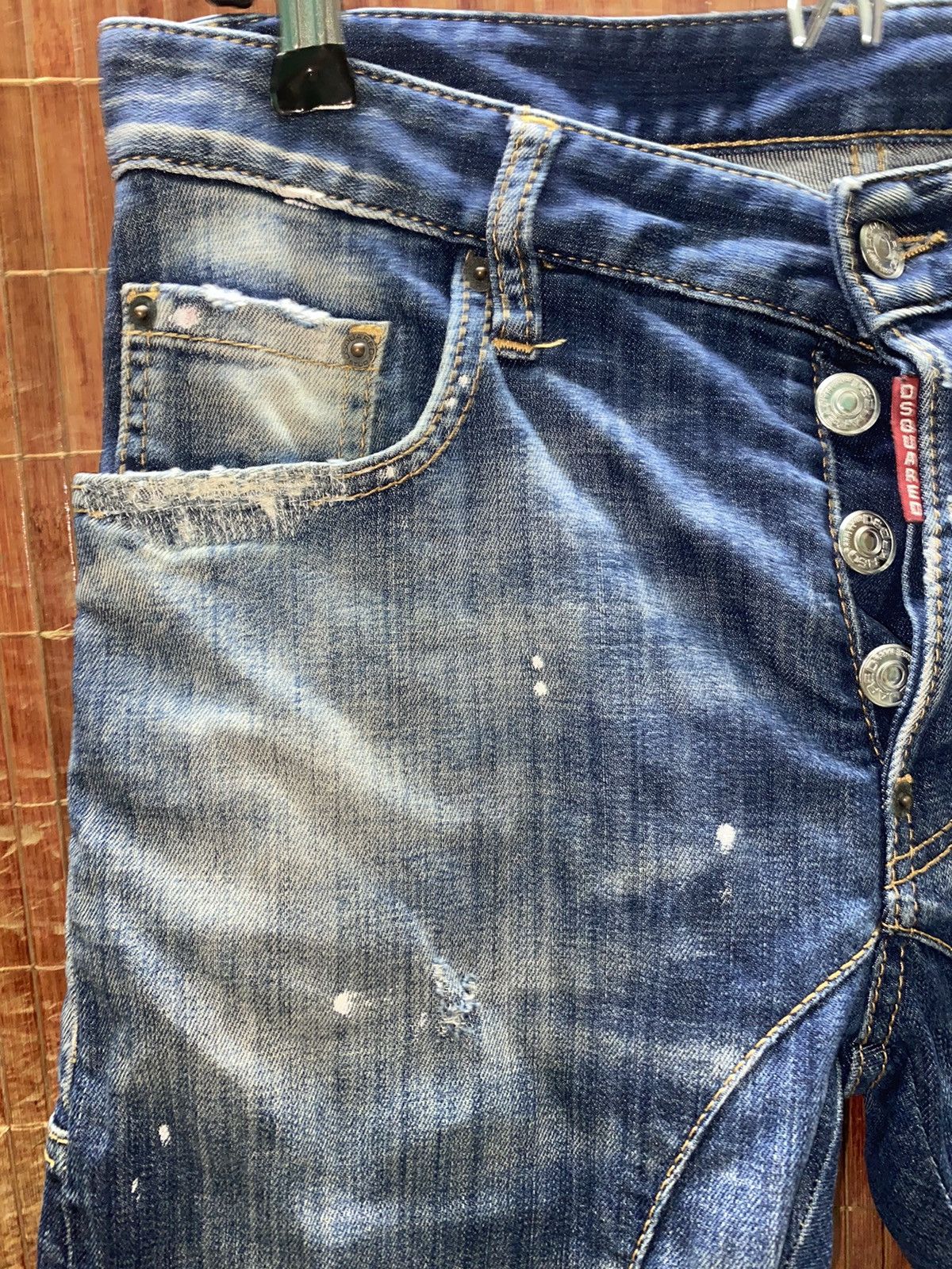Dsquared2 DSQUARED2 Distressed Jeans Size US 32 / EU 48 - 8 Thumbnail