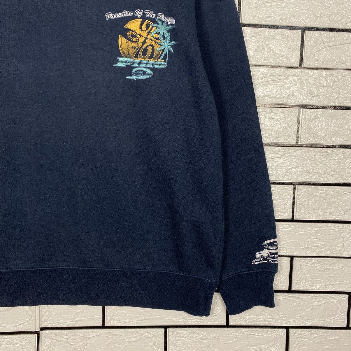 Japanese Brand Vintage Sweatshirt Hawaii Piko Big Logo Size US M / EU 48-50 / 2 - 6 Thumbnail