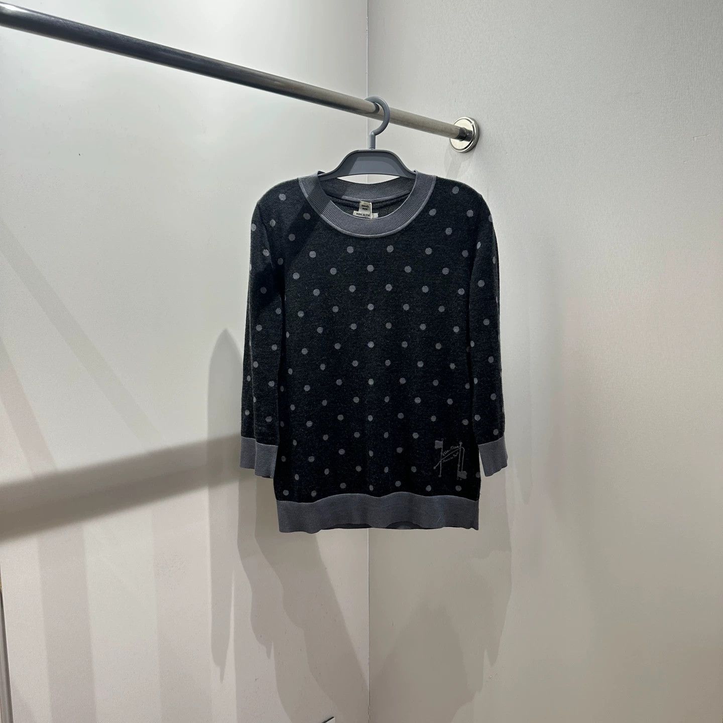 Hermes Hermes Polka Dot High Neck Knit Sweater 40 Size M / US 6-8 / IT 42-44 - 1 Thumbnail
