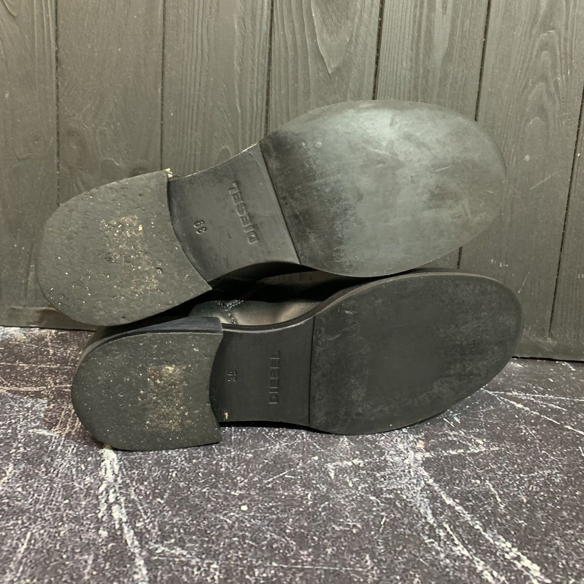 Vintage DIESEL Leather Women’s Boots 39 Rick Owens Style