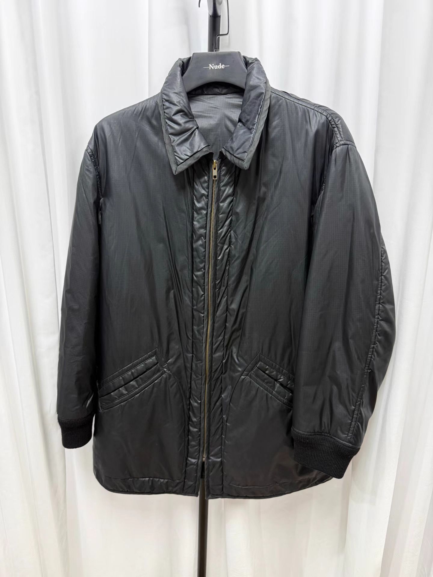 Yohji Yamamoto Yohji Yamamoto Y's for men Waxed Cotton Padded Jacket K20 Size US L / EU 52-54 / 3 - 1 Thumbnail