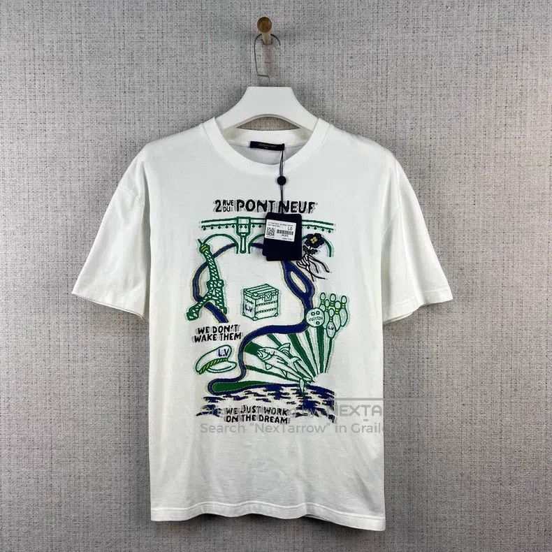 Louis Vuitton Louis Vuitton Fei Dong Co-branded Sunset Tower Pattern Emb Size US L / EU 52-54 / 3 - 1 Thumbnail