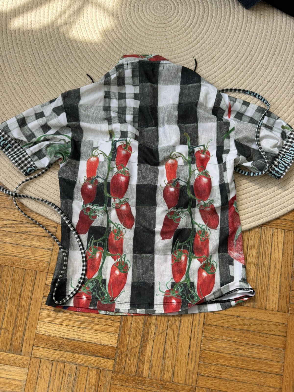 Ottolinger Ottolinger tomato cutout top size S / 36 /Dua Lipa Size S / US 4 / IT 40 - 4 Thumbnail
