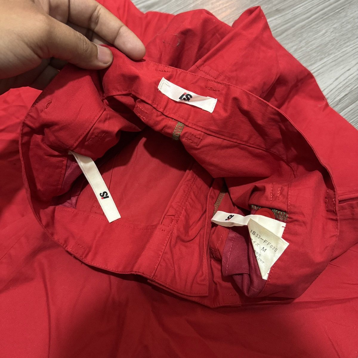 Issey Miyake Issey Miyake Issey Sport Red Pants Size US 27 - 5 Thumbnail