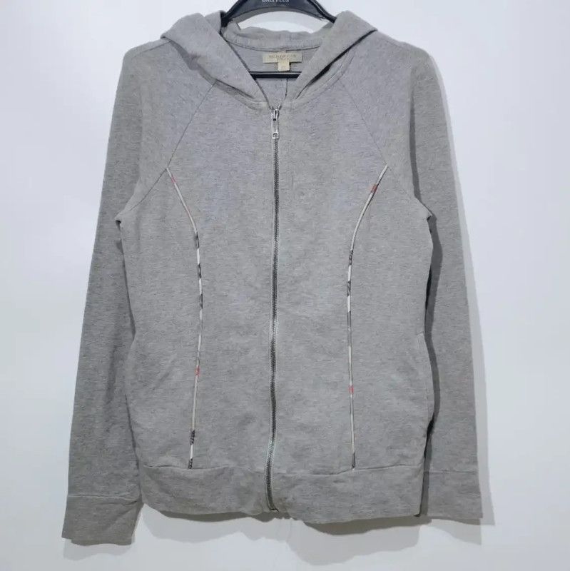 Burberry Burberry Women's Gray Cotton Hoodie Size XS / US 0-2 / IT 36-38 - 1 Thumbnail