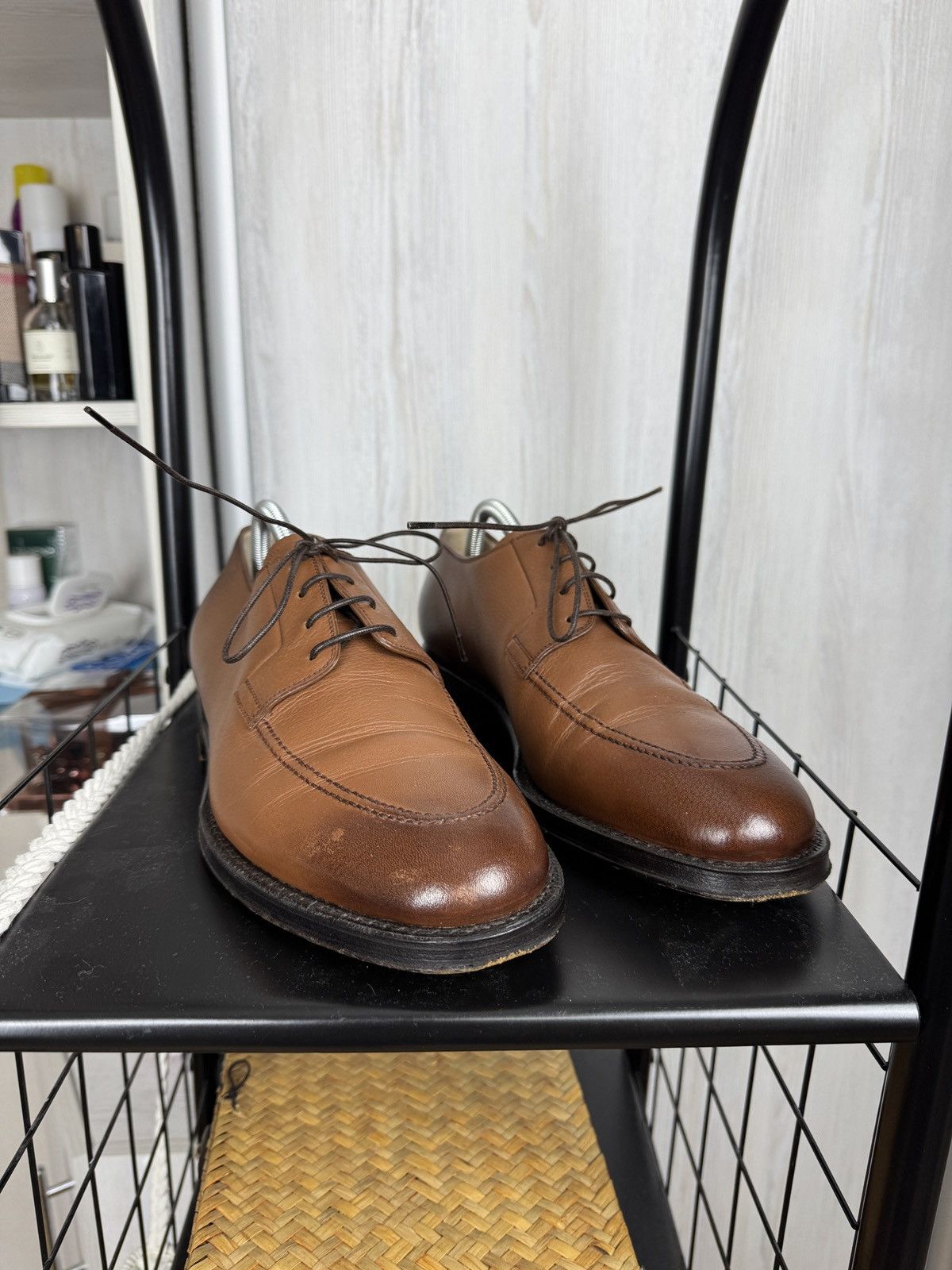 Bally Bally Wimbo brown derby classic shoes RRP 1190$ Size US 10 / EU 43 - 4 Thumbnail