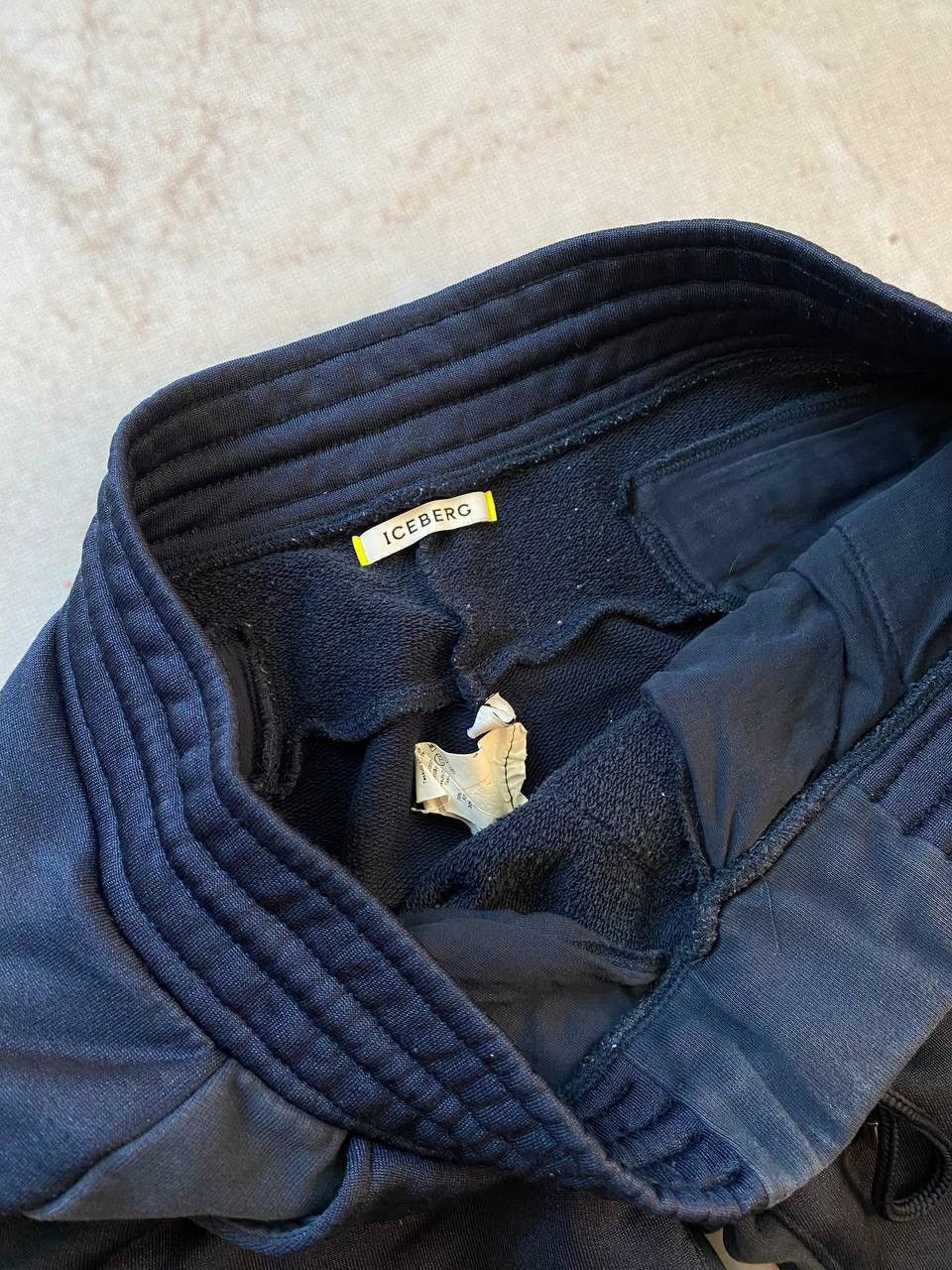 Iceberg × Vintage Vintage Iceberg Luxury Blue Sweatpants Joggers Size US 30 / EU 46 - 4 Thumbnail