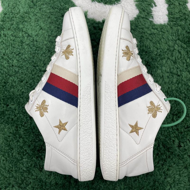 Gucci Gucci Ace Bee and Star Low-top Sneakers Size US 6 / IT 36 - 7 Thumbnail
