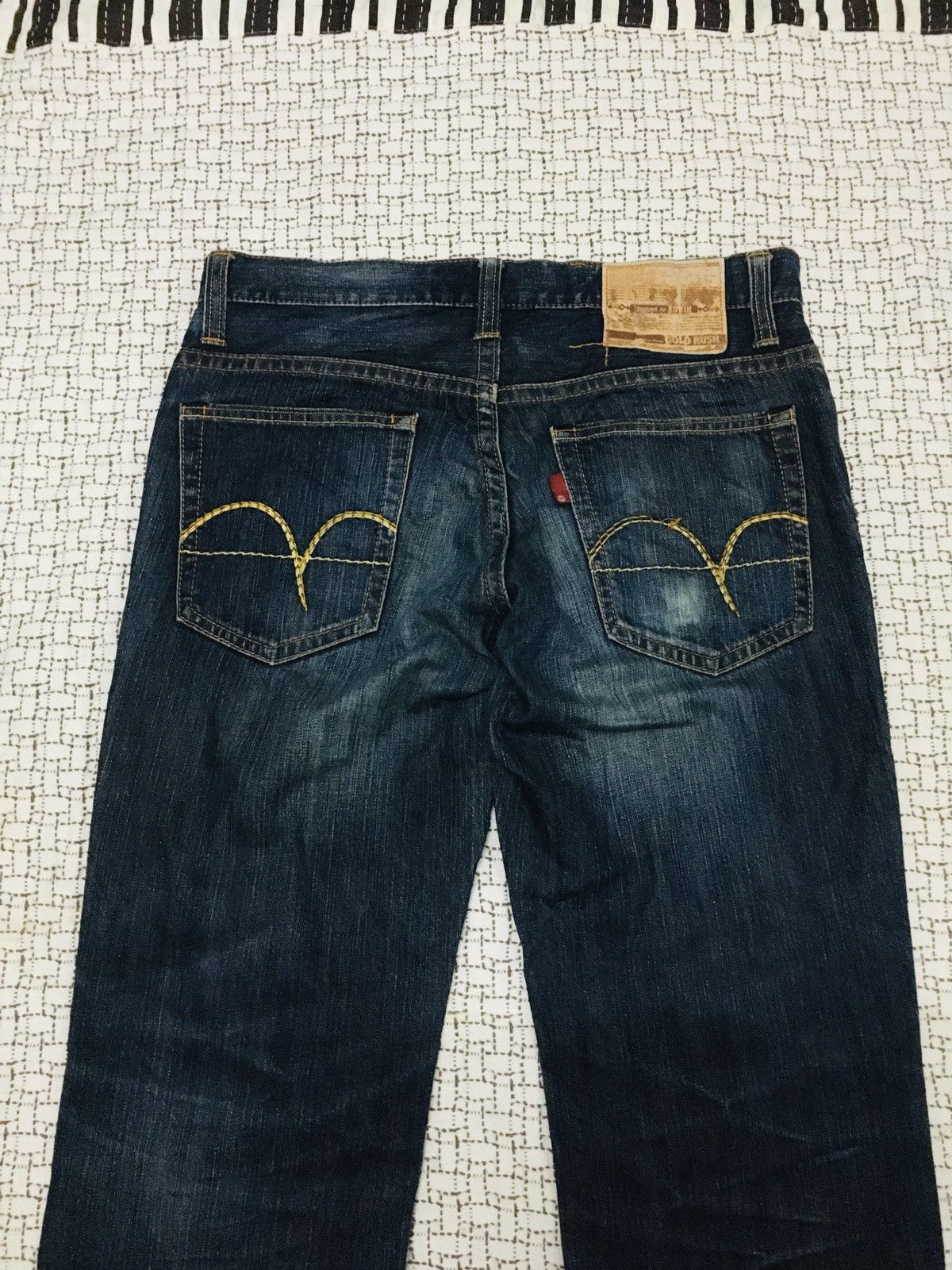 Edwin Edwin X Gold Rush Distressed Jeans (Y01) Size US 35 - 9 Thumbnail