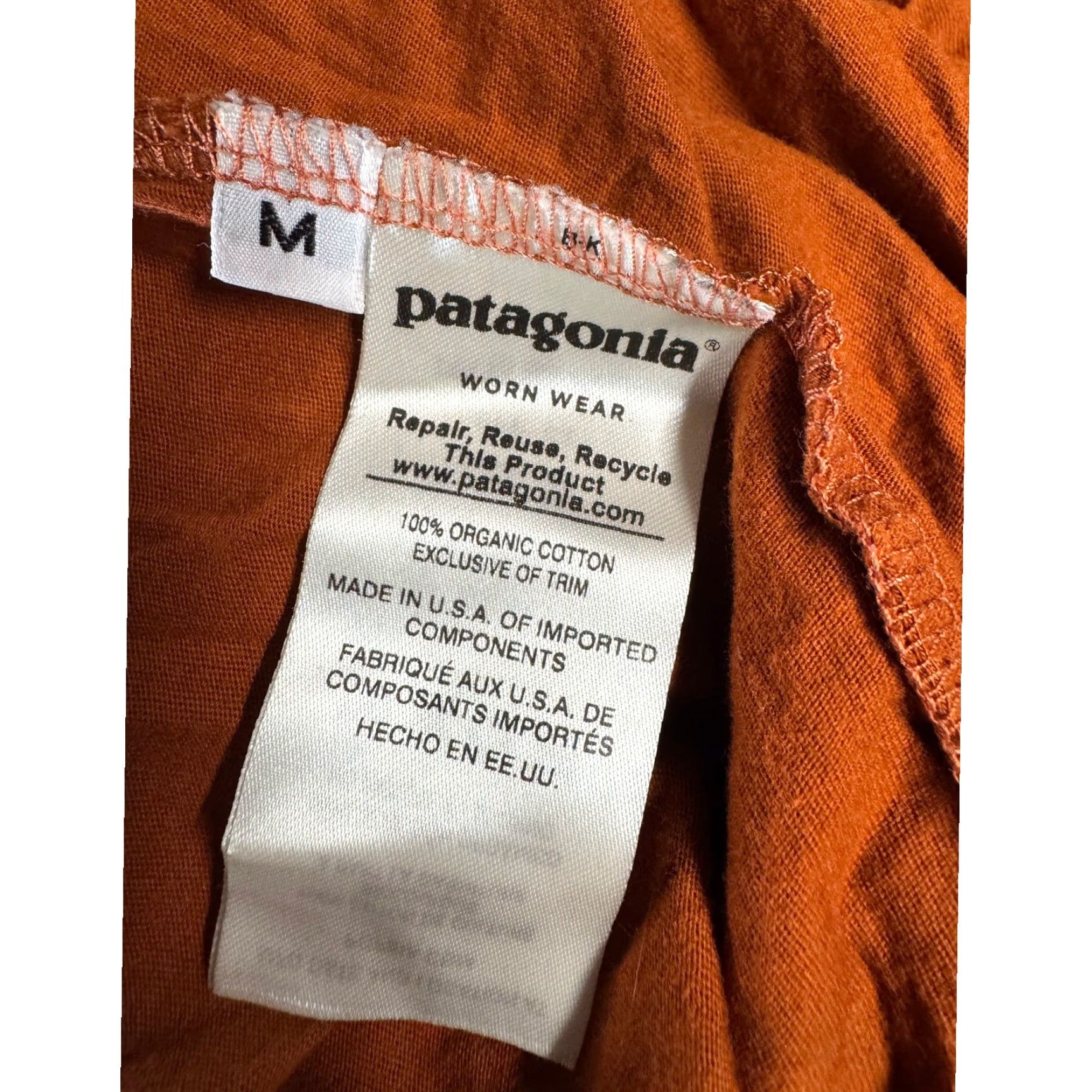 Patagonia Patagonia Men's Fitz Roy Scope Organic T-Shirt Copper Ore Size M Size US M / EU 48-50 / 2 - 6 Thumbnail