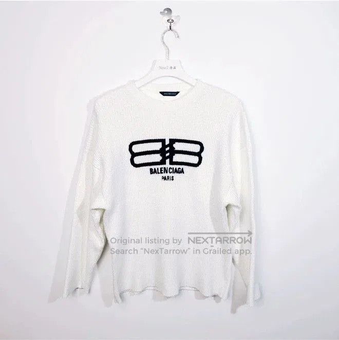 Balenciaga Balenciaga Lock Logo Knit Sweater. Size US XS / EU 42 / 0 - 1 Thumbnail