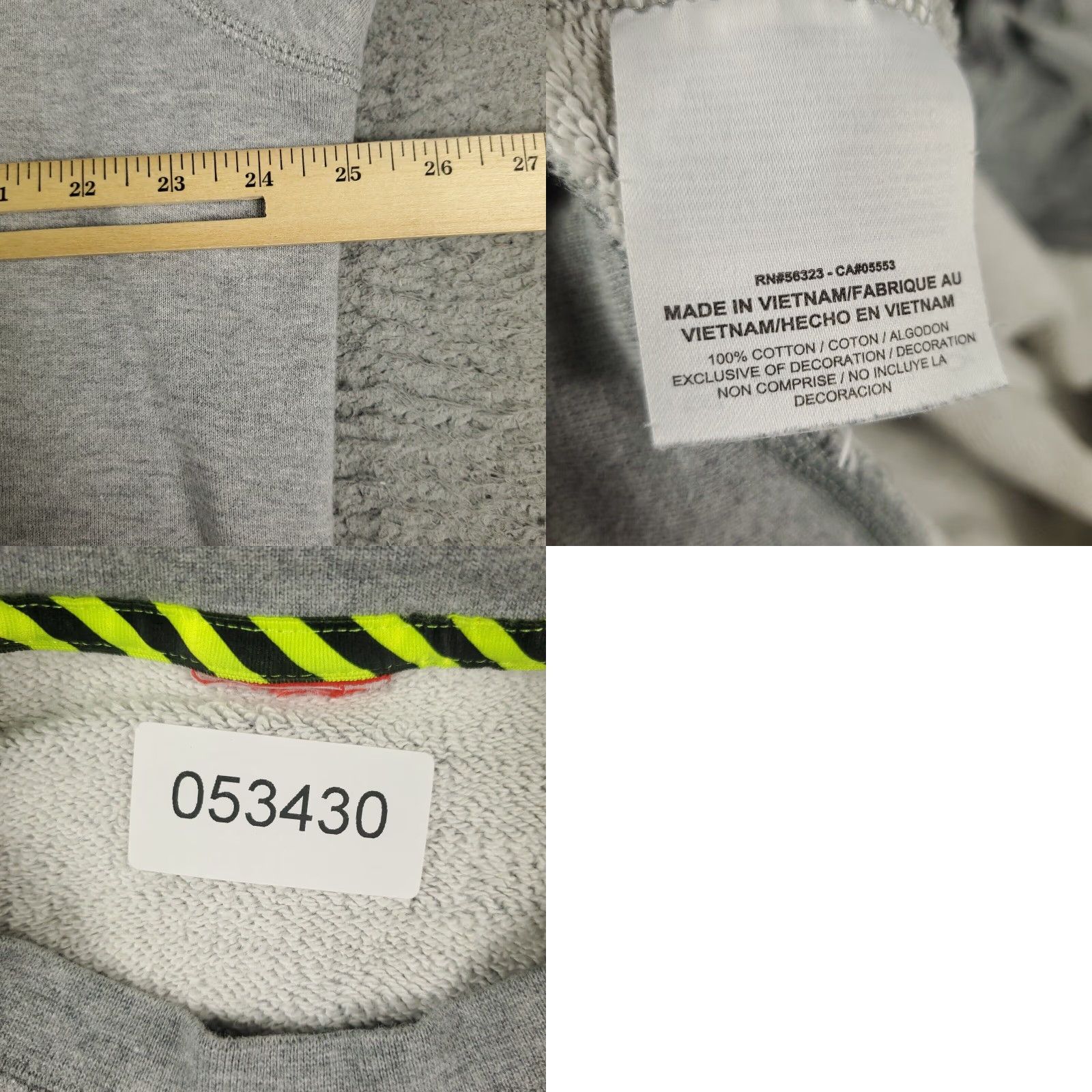 Nike Nike Womens Extra Large XL Gray Track Field Pullover Sweatshirt Size XL / US 12-14 / IT 48-50 - 8 Thumbnail