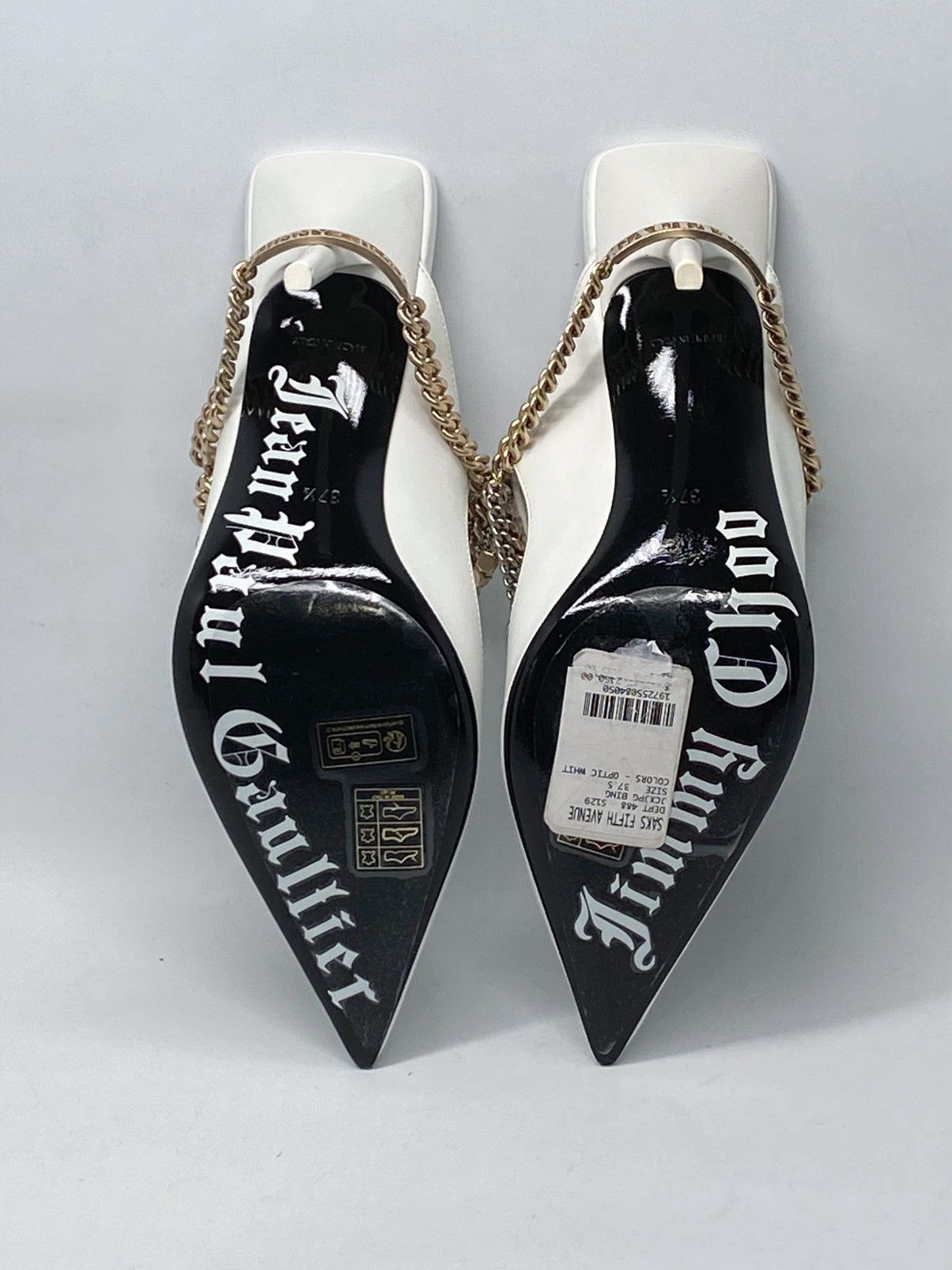 Jimmy Choo Jimmy Choo JEAN PAUL GAULTIER Bing 90MM Mules size 37.5 Size US 7.5 / IT 37.5 - 16 Thumbnail