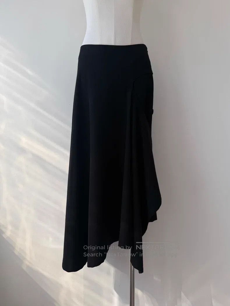 Yohji Yamamoto Yohji Yamamoto size 1 19 AW Minimalist Skirt Size 24" / US 00 / IT 34 - 1 Thumbnail