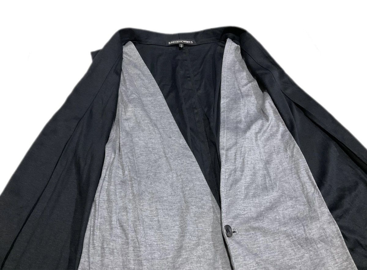 5351 POUR LES HOMMES 🔥Sick Y2K 5351 Pour Les Hommes Double Layer Vest Cardigan Size US M / EU 48-50 / 2 - 4 Thumbnail