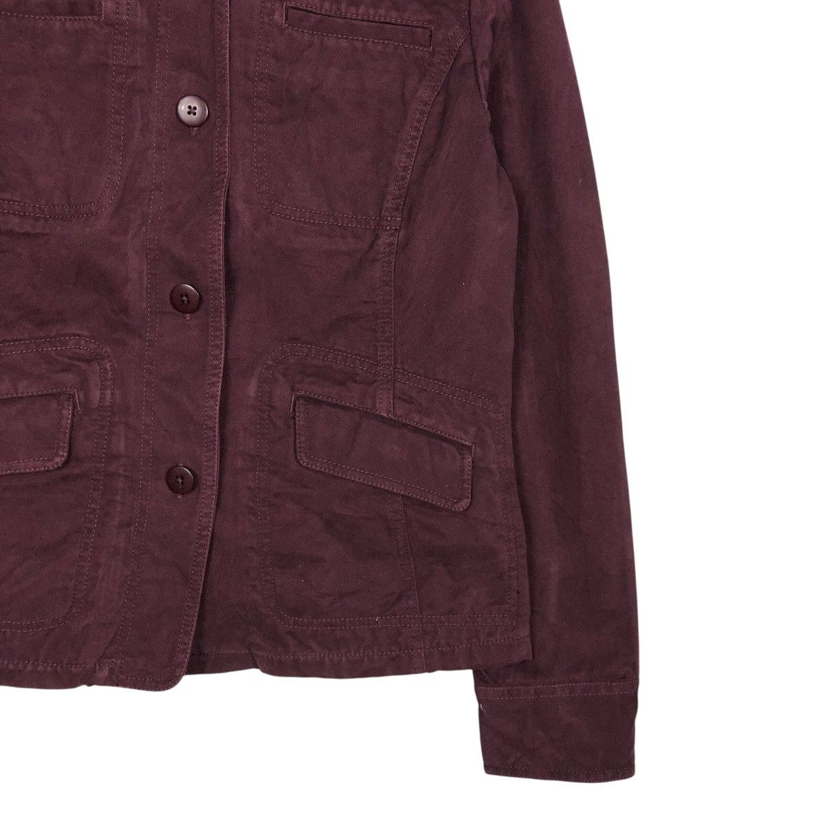 L.L. Bean 📌Rich Purple Chore Work Jacket Duck Canvas L.L.Bean Size US XL / EU 56 / 4 - 6 Thumbnail