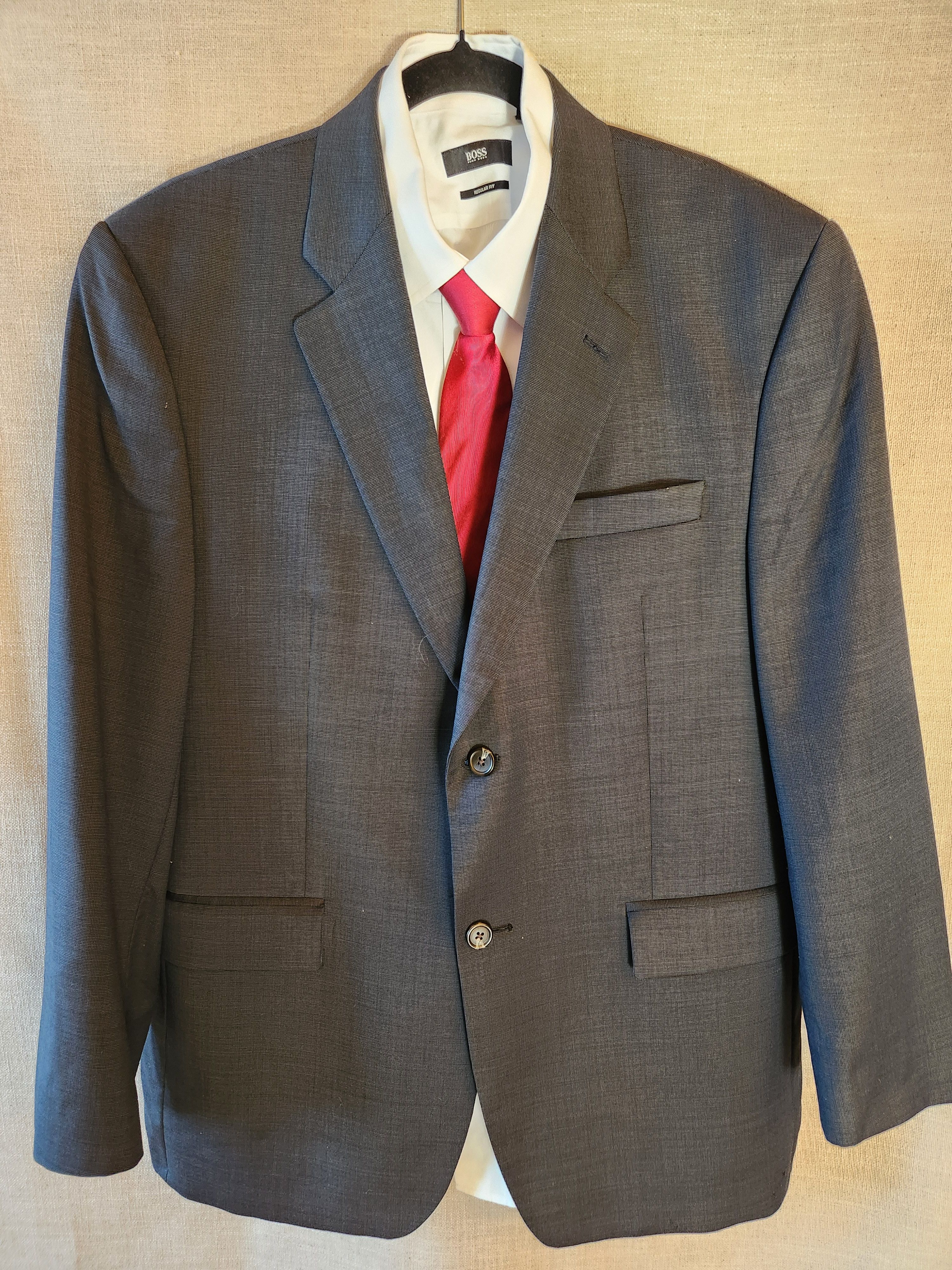 Ralph Lauren Vintage Wool/Cashmere Blue Blazer Sz 41R. Size 40R - 1 Thumbnail